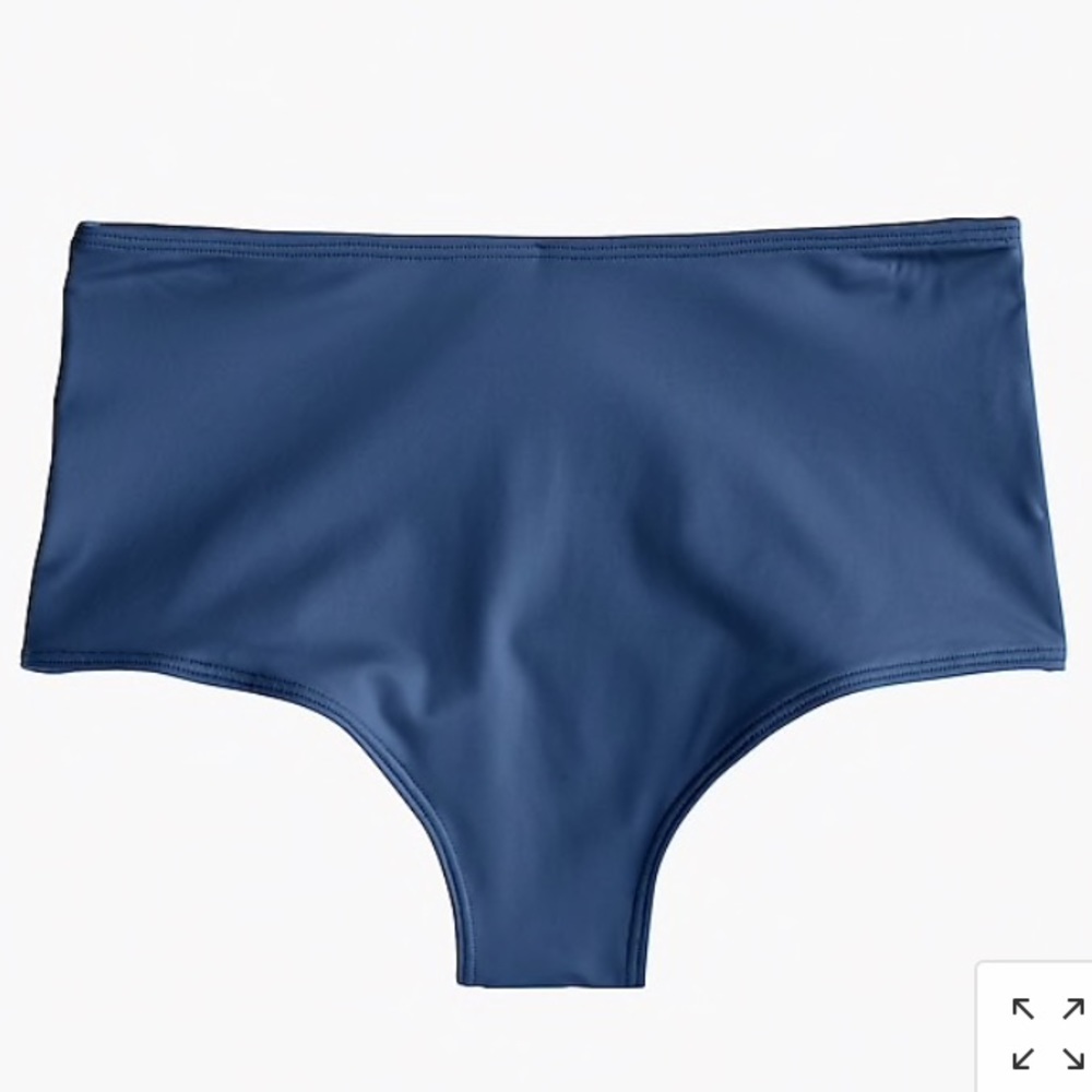 Jcrew High-waisted bikini bottoms size small